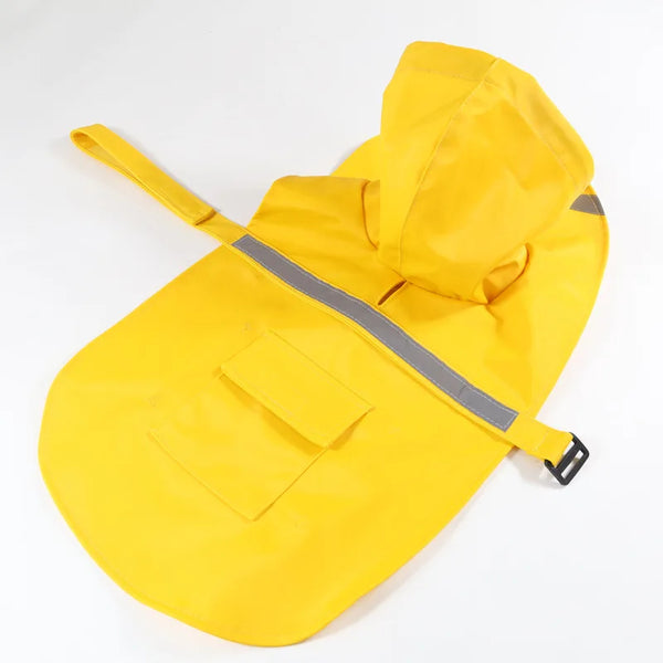 Reflective Dog Raincoat - Waterproof Pet Jacket for Small to Extra Large Dogs