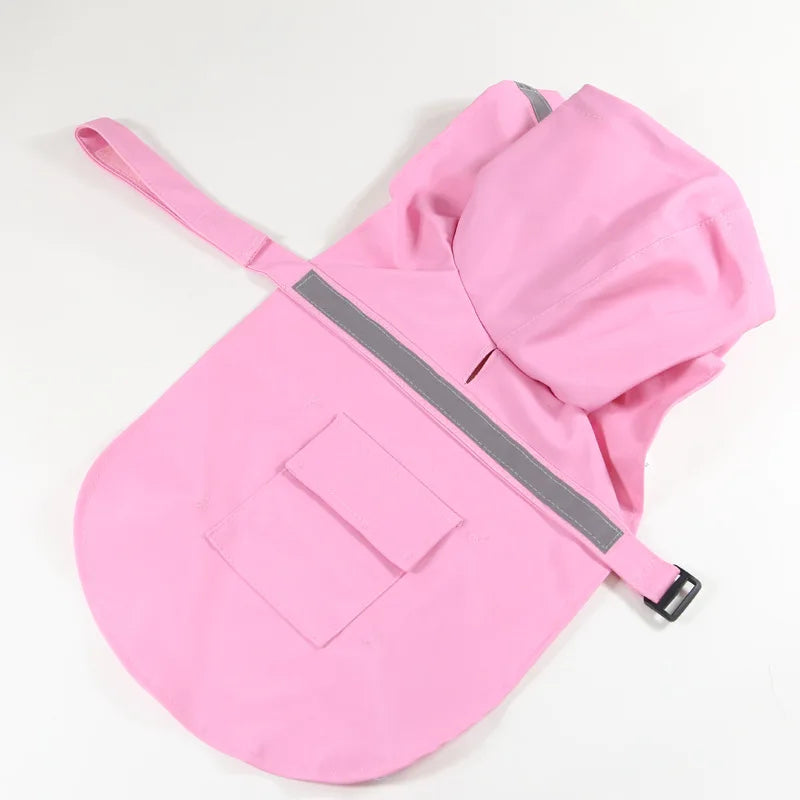 Reflective Dog Raincoat - Waterproof Pet Jacket for Small to Extra Large Dogs