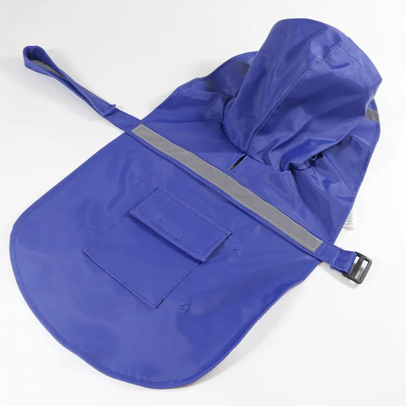 Reflective Dog Raincoat - Waterproof Pet Jacket for Small to Extra Large Dogs