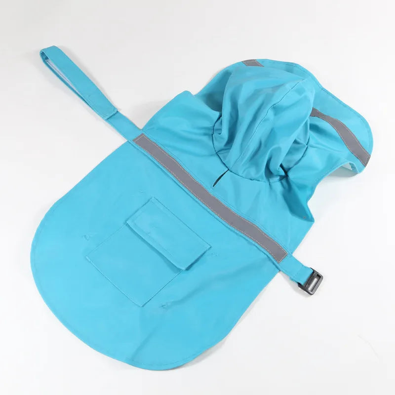 Reflective Dog Raincoat - Waterproof Pet Jacket for Small to Extra Large Dogs