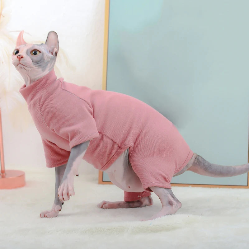 Premium Winter Fleece Hoodie for Cats - Warm Cotton Sweatshirt Vest