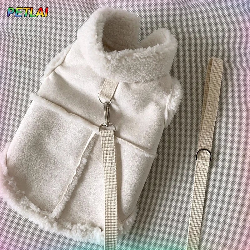 Premium Dog Vest Jacket - Soft Cotton Winter Coat for Small to Medium Dogs