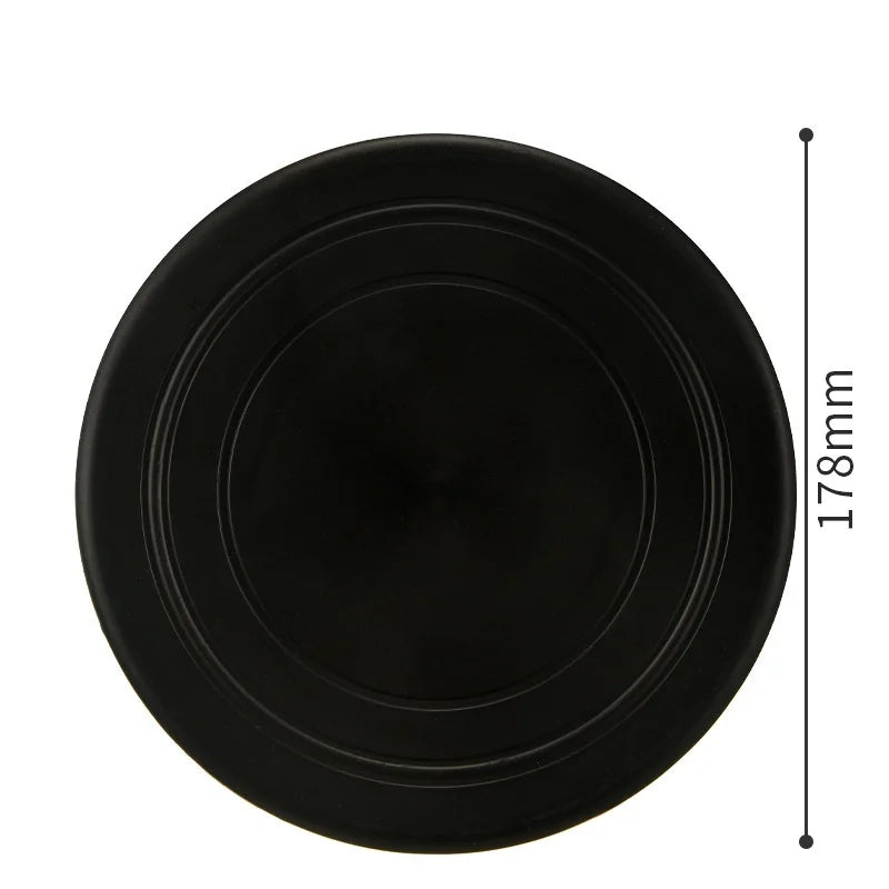 Silicone Flying Disc Dog Toy - Durable Chew-Resistant Interactive Pet Toy