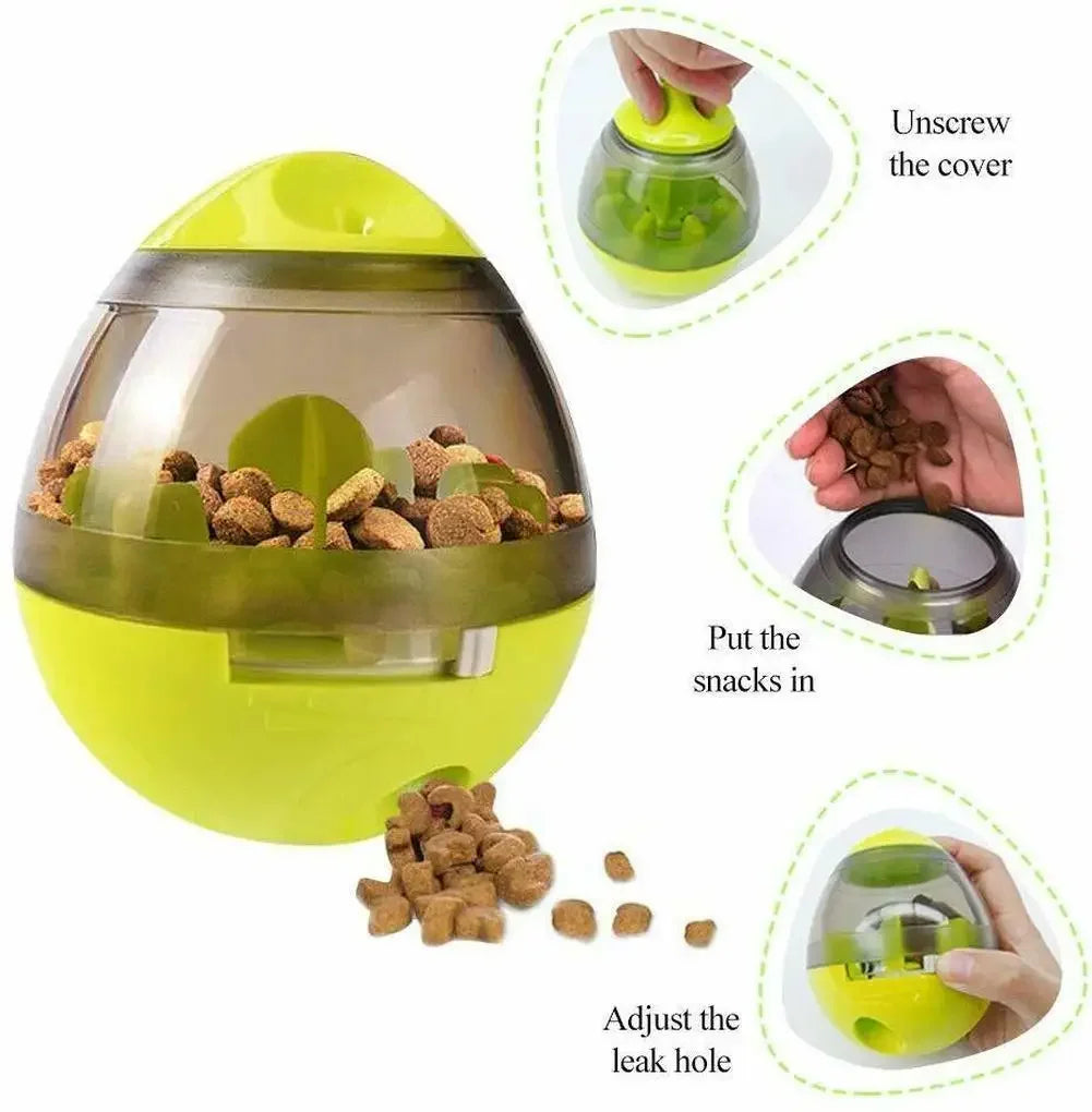 Interactive Slow Feeder Ball for Dogs - IQ Treat Dispenser