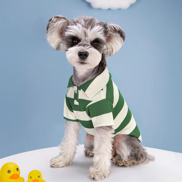 Premium Dog Polo Shirt - Summer Casual Wear for Small & Large Dogs