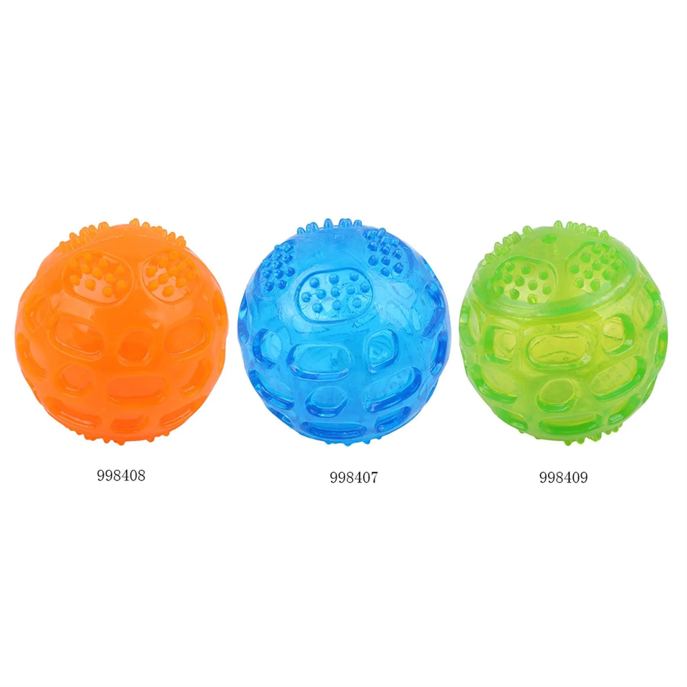 Interactive Dog Chew Ball with Squeaker - Durable Waterproof Toy