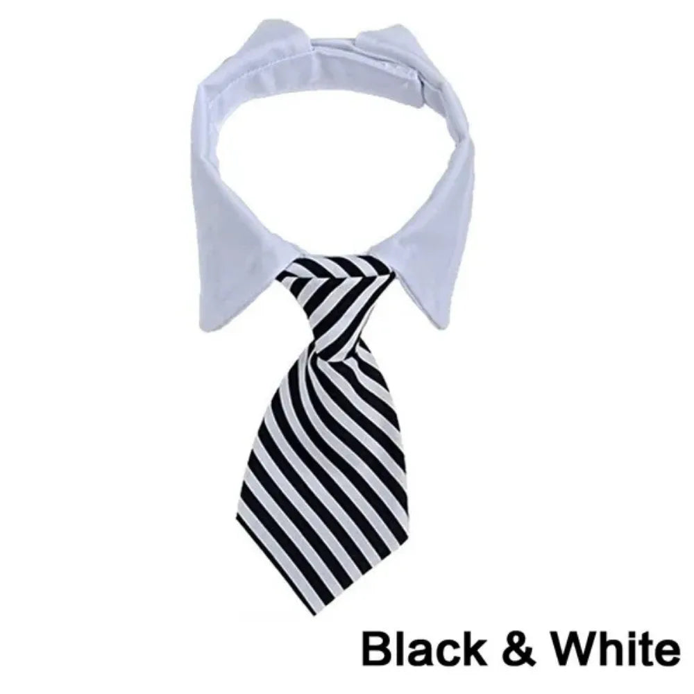 Adjustable Pet Bow Tie Collar for Dogs and Cats