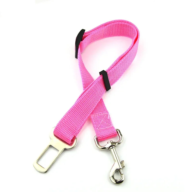 Adjustable Pet Car Seat Belt - Universal Safety Harness for Dogs and Cats