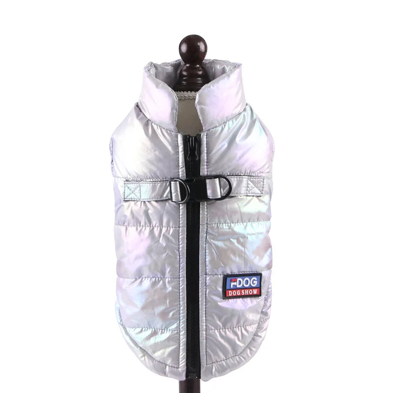 Rainbow Gradient Dog Vest - Autumn Winter Coat