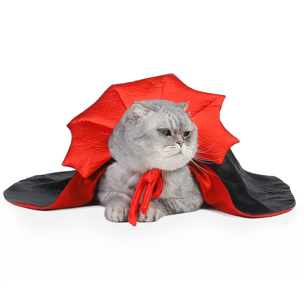 Halloween Vampire Cloak Pet Costume