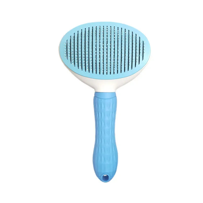 Self-Cleaning Pet Grooming Brush for Cats & Dogs