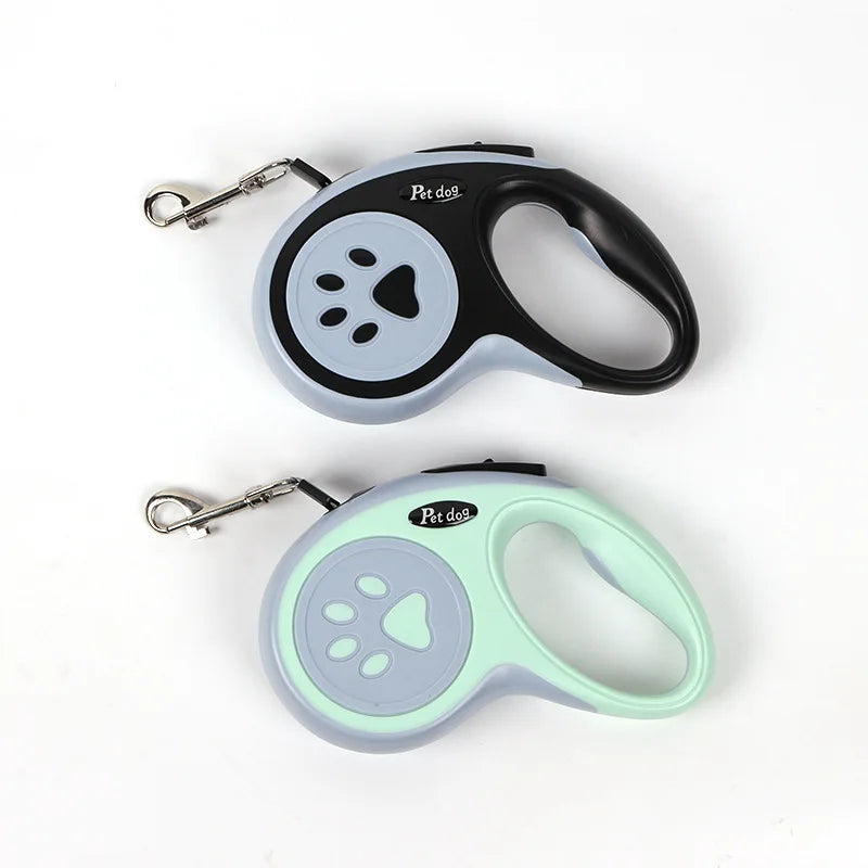 Automatic Retractable Dog Leash - 3m/5m Nylon Lead