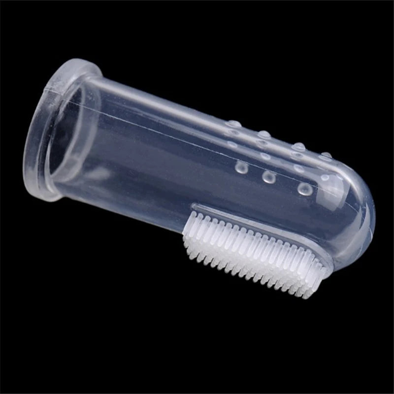 Pet Finger Toothbrush - Soft Silicone Dental Care for Dogs & Cats