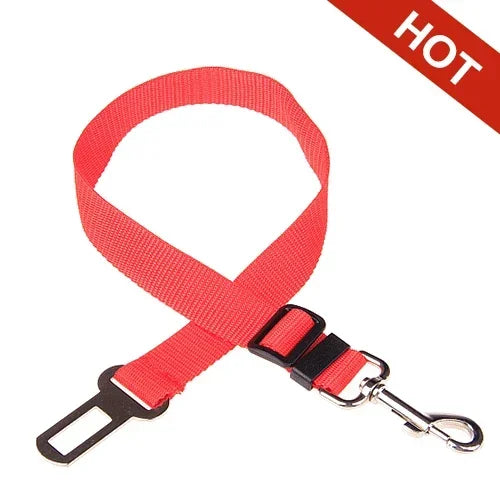Adjustable Pet Car Seat Belt - Universal Safety Harness for Dogs and Cats
