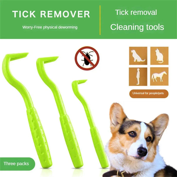 Professional Pet Tick & Flea Remover Tool Set