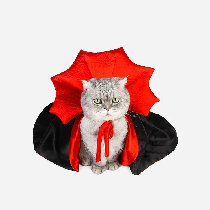 Halloween Vampire Cloak Pet Costume