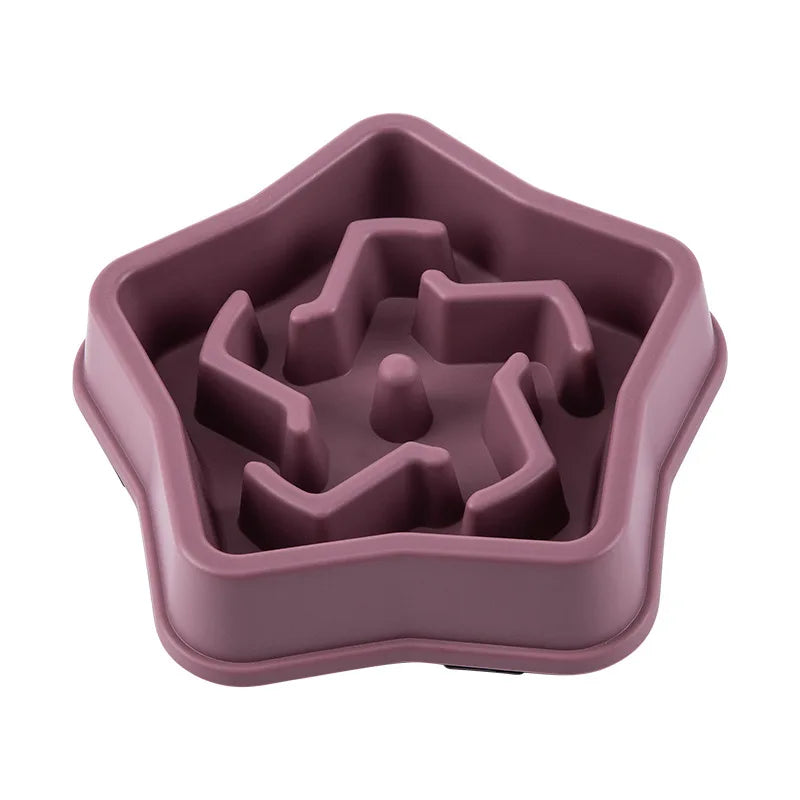 Slow Feeder Pet Bowl - Anti-Choking Design for Dogs & Cats