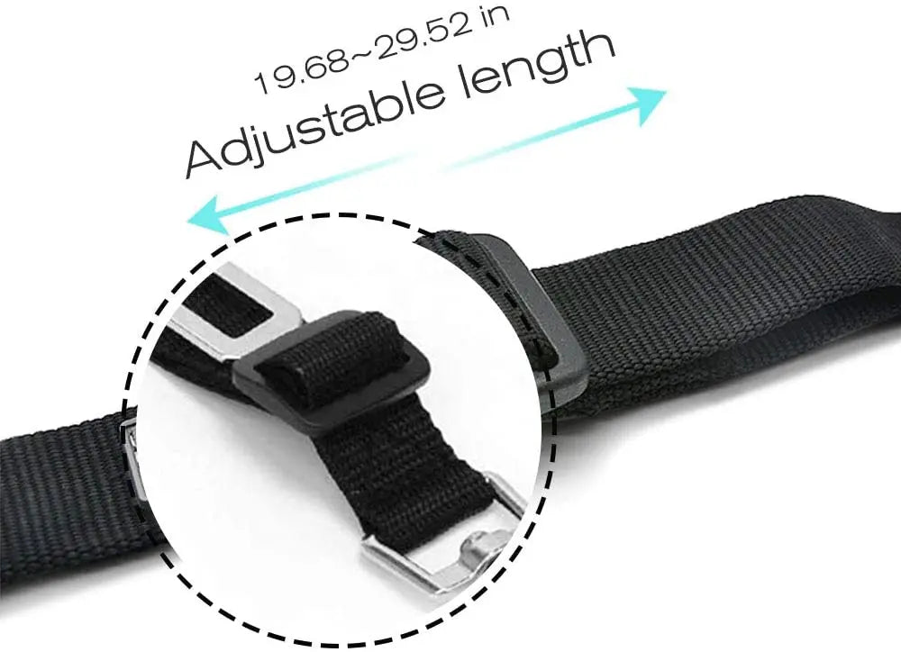 Adjustable Pet Car Seat Belt - Universal Safety Harness for Dogs and Cats