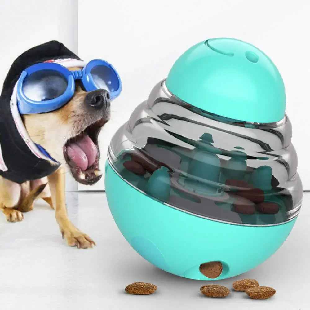 Interactive Slow Feeder Ball for Dogs - IQ Treat Dispenser