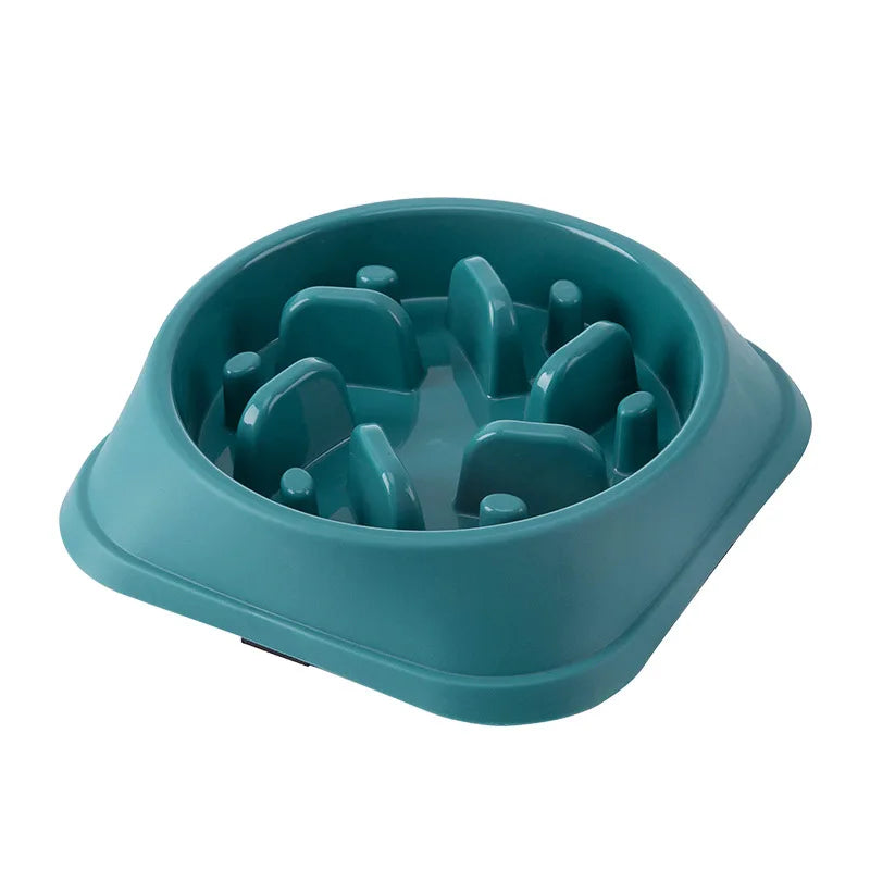 Slow Feeder Pet Bowl - Anti-Choking Design for Dogs & Cats