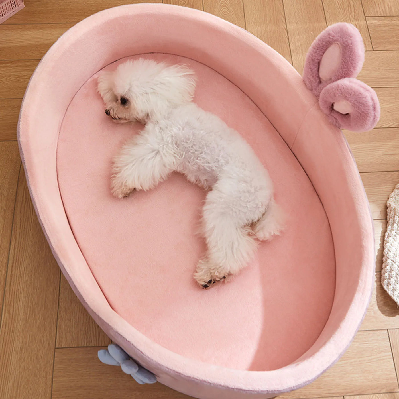 Detachable Washable Pet Bed - Soft & Comfortable for Dogs & Cats