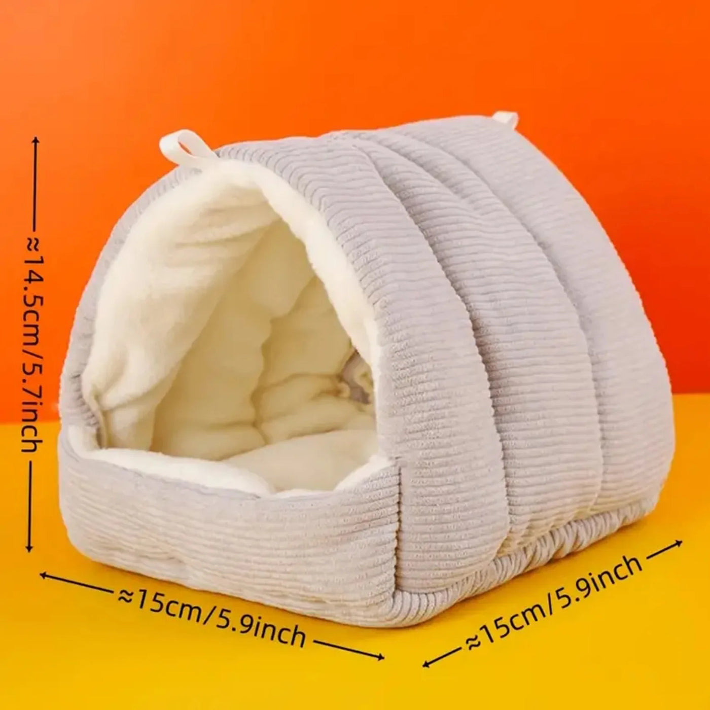 Cozy Winter Bird Nest - Warm Cotton Hammock for Parrots & Budgies