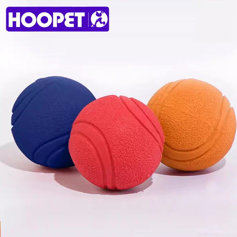Durable Rubber Ball Dog Toy - Bite-Resistant Fetch Toy for Small to Large Dogs