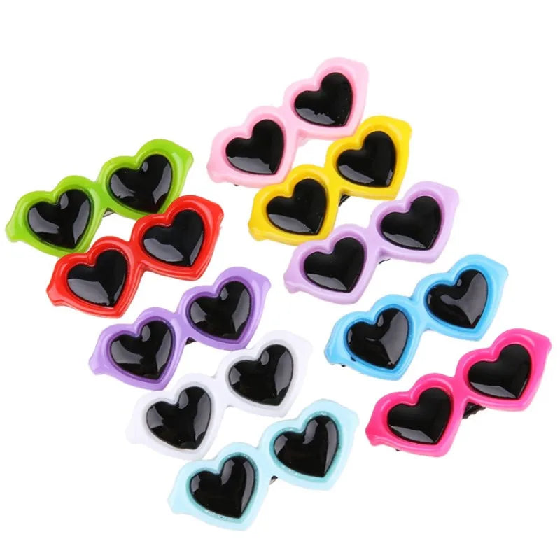 Pet Heart Sunglasses & Hair Accessories Set
