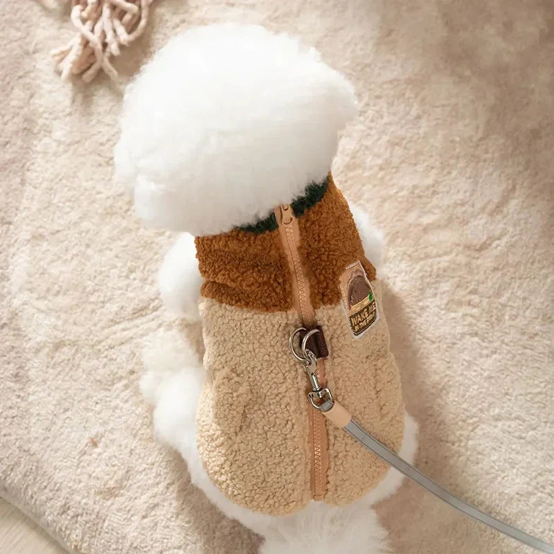 Premium Winter Dog Jacket - Warm Two-Legged Cardigan Coat