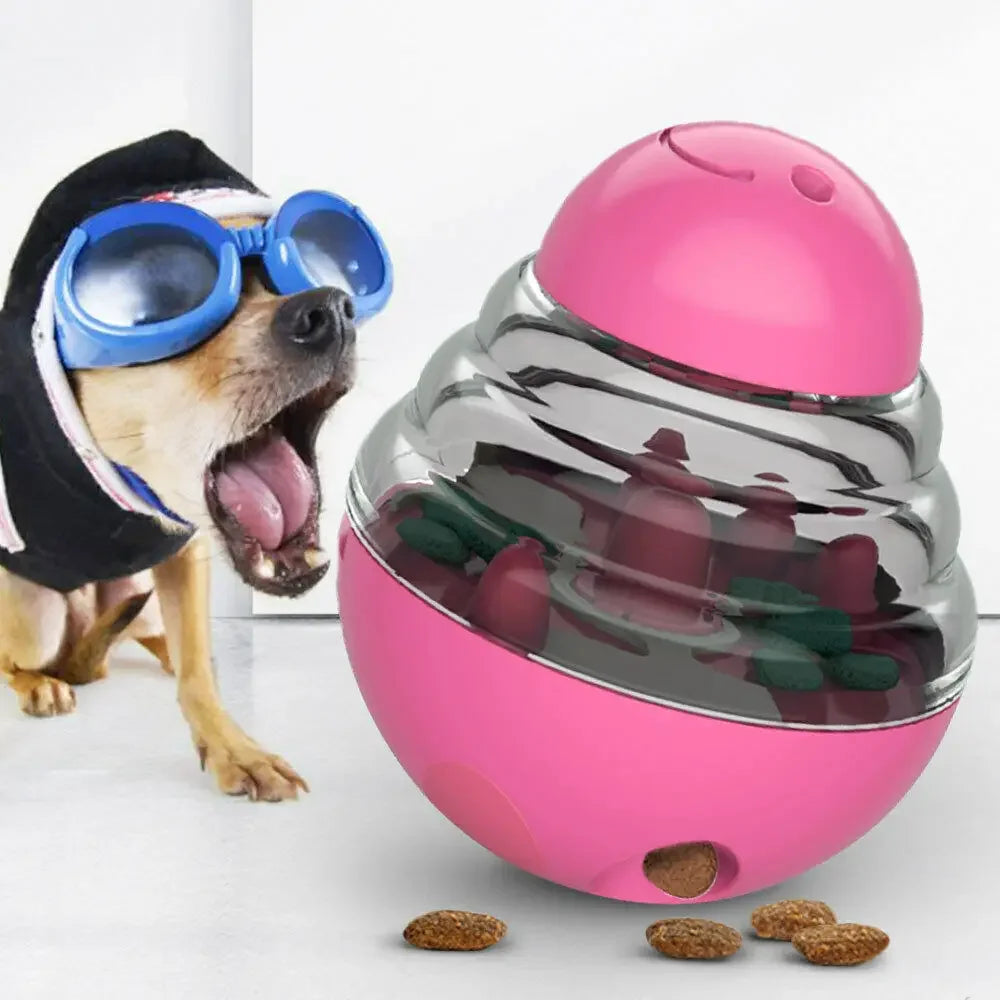 Interactive Slow Feeder Ball for Dogs - IQ Treat Dispenser