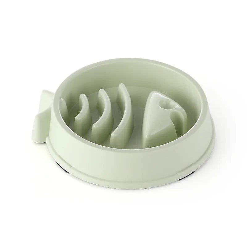 Slow Feeder Pet Bowl - Anti-Choking Design for Dogs & Cats