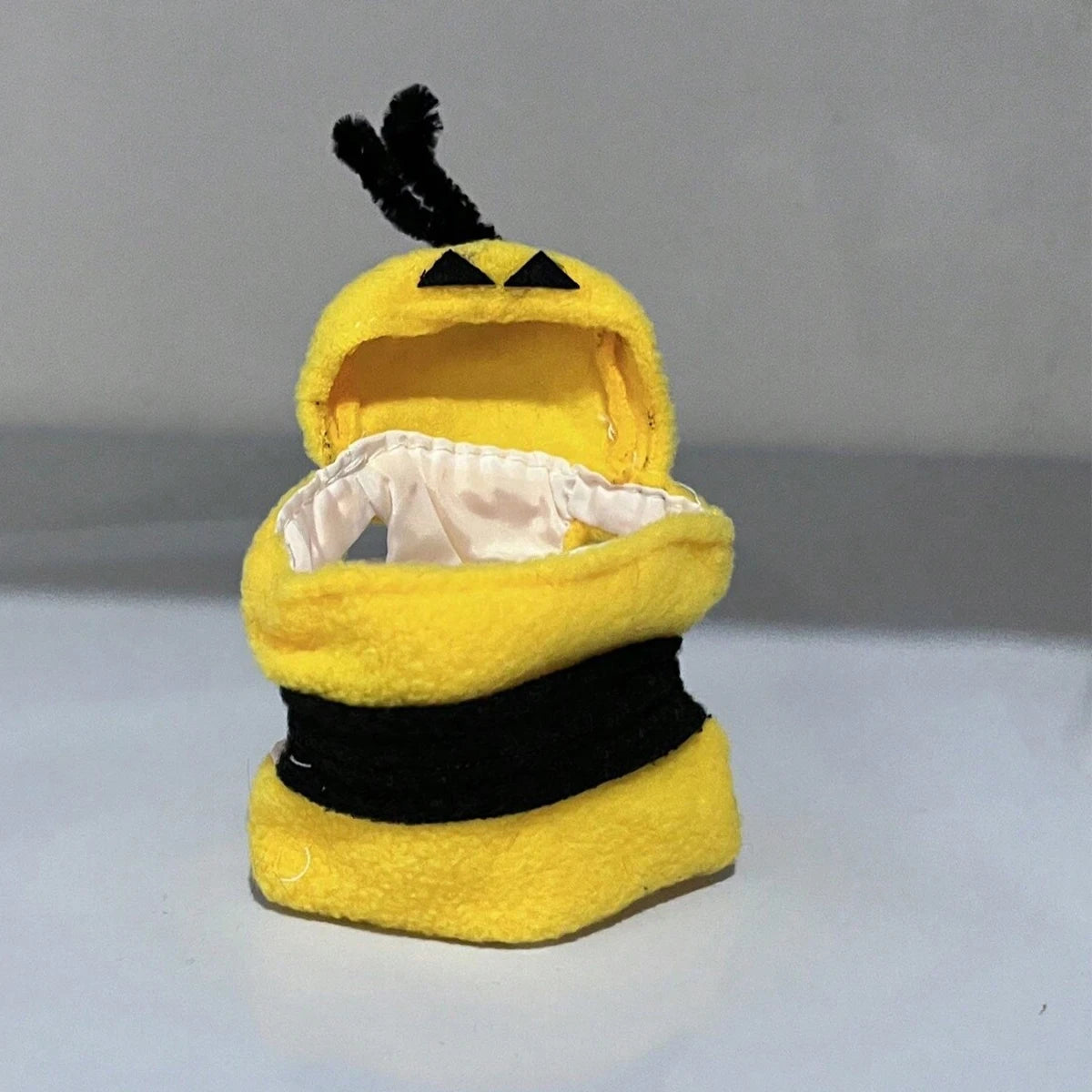 Parrot Bee Costume - Soft Cotton Hoodie for Small Birds