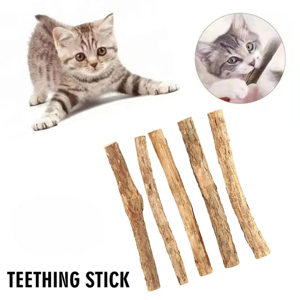 Natural Catnip Chew Sticks for Cats