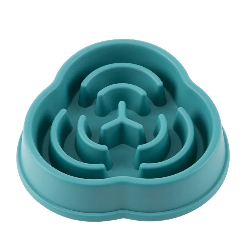 Slow Feeder Pet Bowl - Anti-Choking Design for Dogs & Cats