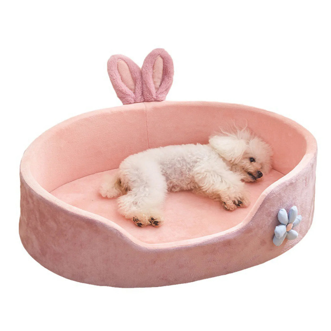Detachable Washable Pet Bed - Soft & Comfortable for Dogs & Cats