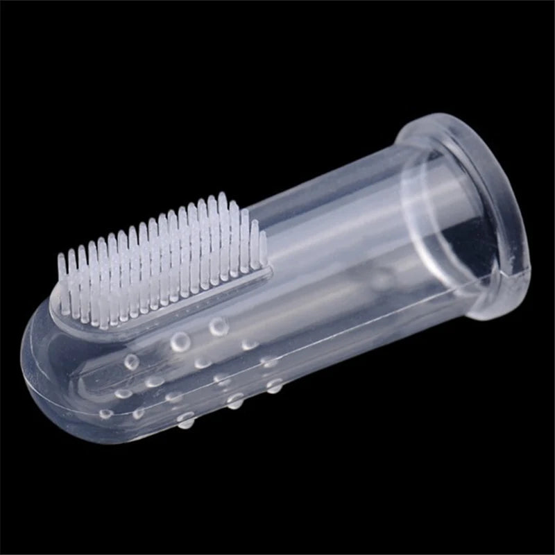 Pet Finger Toothbrush - Soft Silicone Dental Care for Dogs & Cats