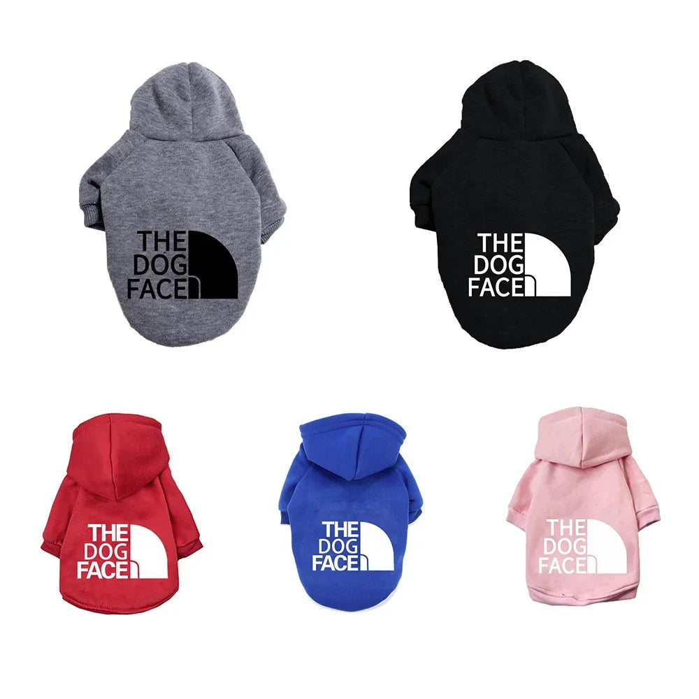 Sporty Dog Hoodie - Comfortable Polyester Jacket for Large Dogs