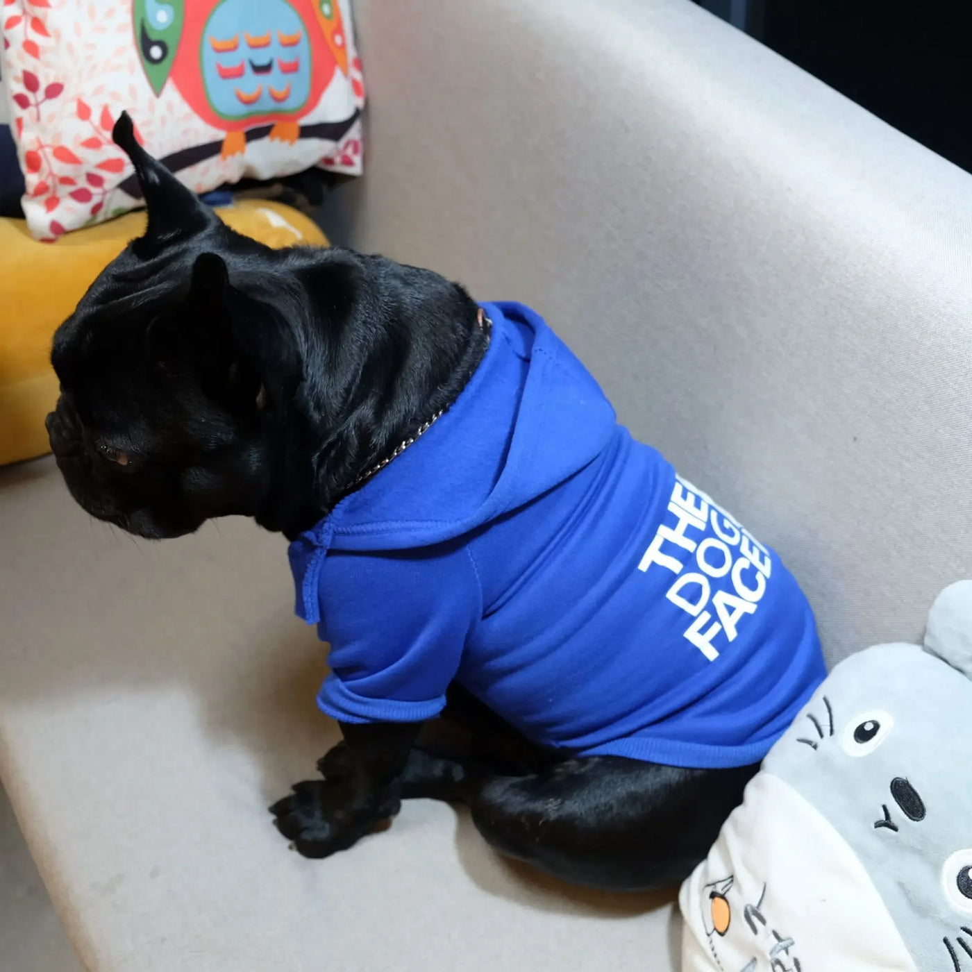 Sporty Dog Hoodie - Comfortable Polyester Jacket for Large Dogs