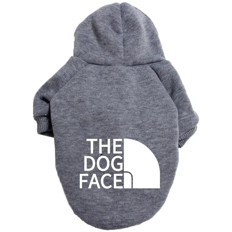Sporty Dog Hoodie - Comfortable Polyester Jacket for Large Dogs