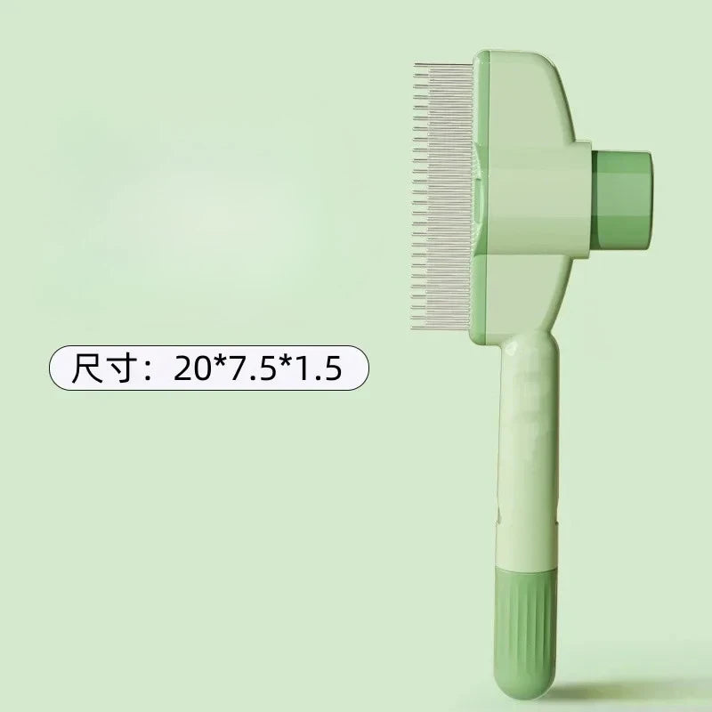 Self-Cleaning Pet Grooming Brush for Cats & Dogs