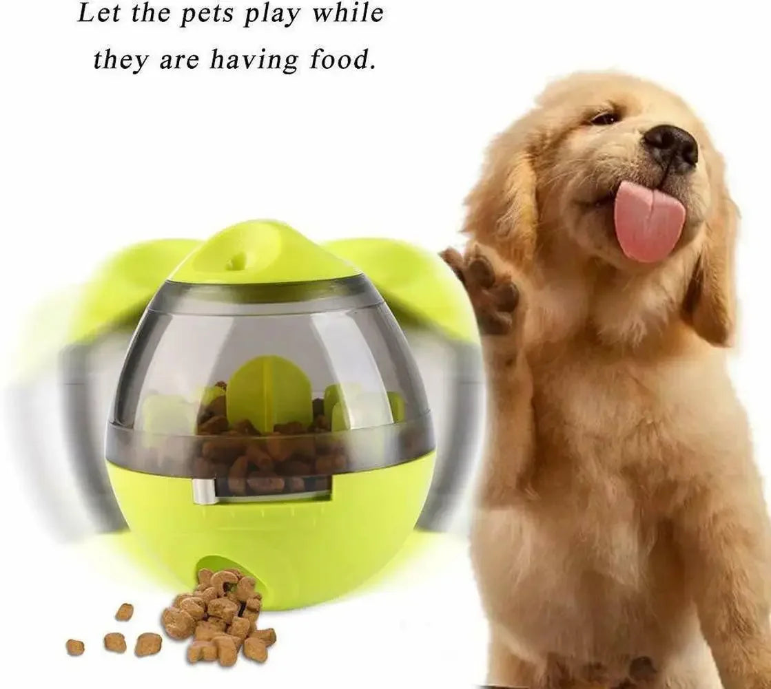 Interactive Slow Feeder Ball for Dogs - IQ Treat Dispenser