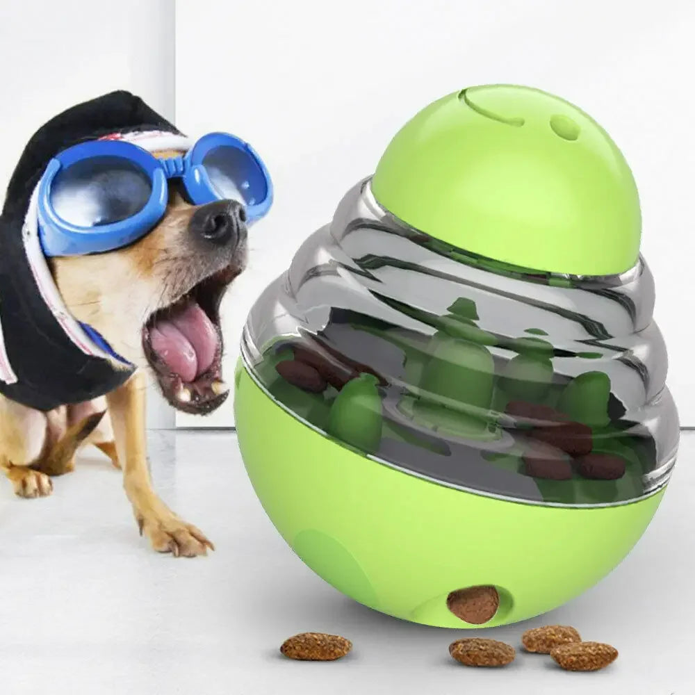 Interactive Slow Feeder Ball for Dogs - IQ Treat Dispenser