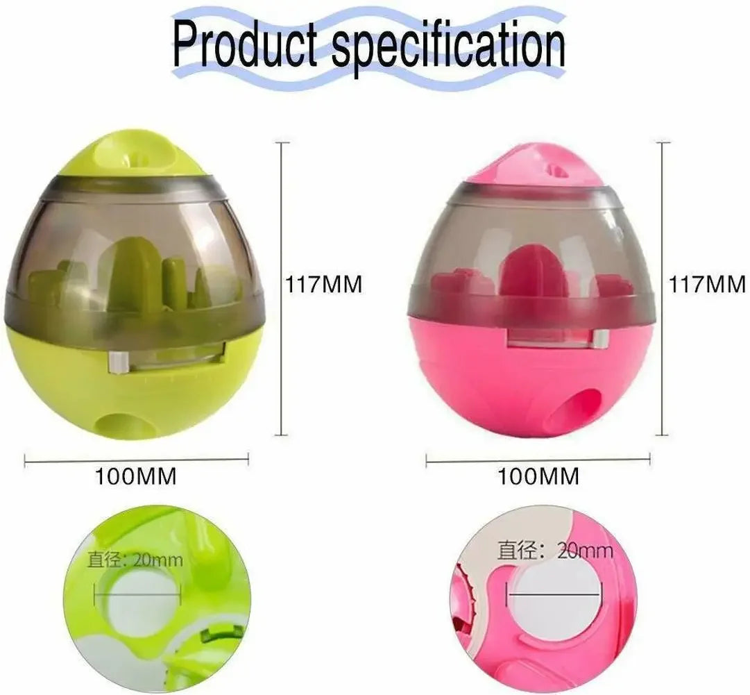Interactive Slow Feeder Ball for Dogs - IQ Treat Dispenser