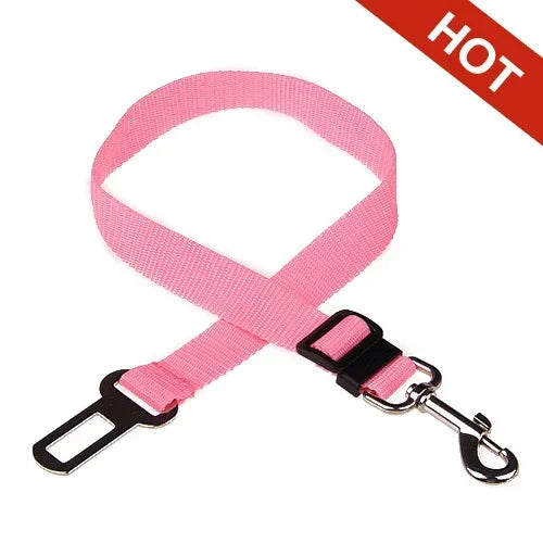 Adjustable Pet Car Seat Belt - Universal Safety Harness for Dogs and Cats