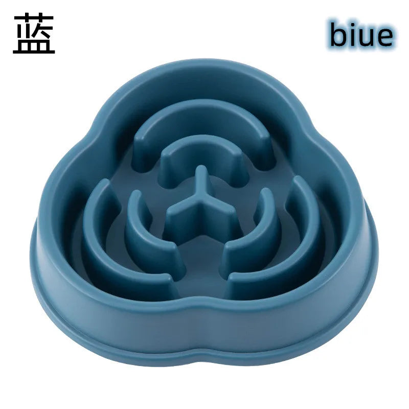 Slow Feeder Pet Bowl - Anti-Choking Design for Dogs & Cats