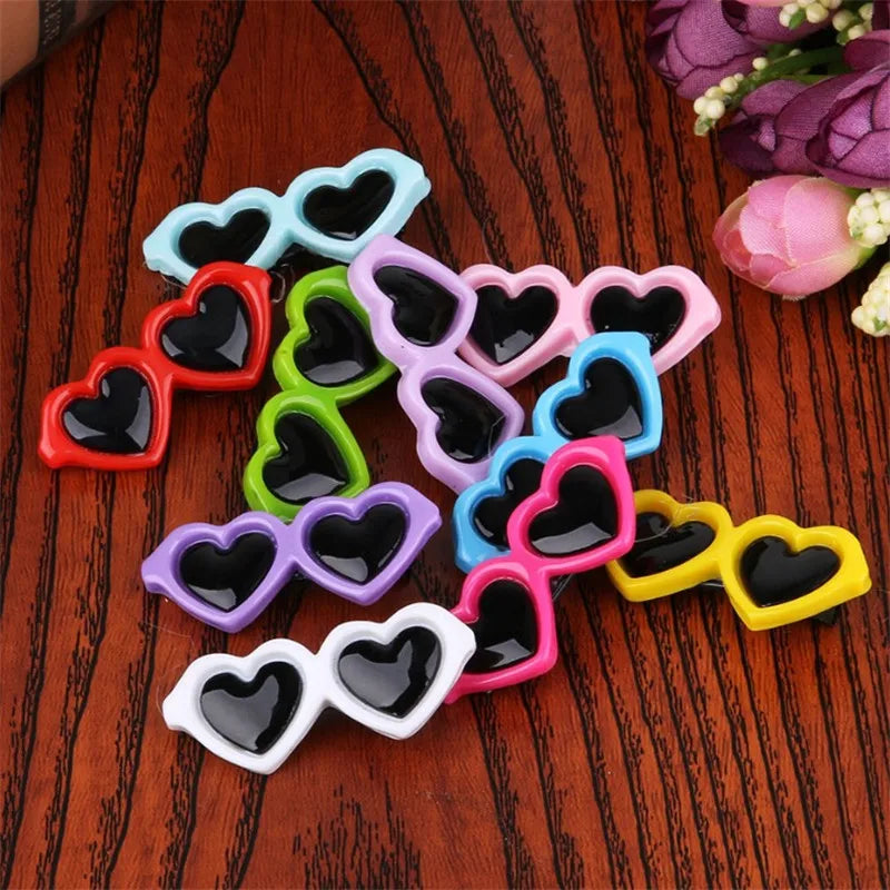 Pet Heart Sunglasses & Hair Accessories Set