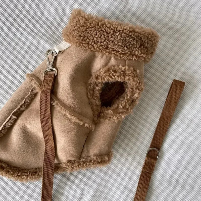 Premium Dog Vest Jacket - Soft Cotton Winter Coat for Small to Medium Dogs