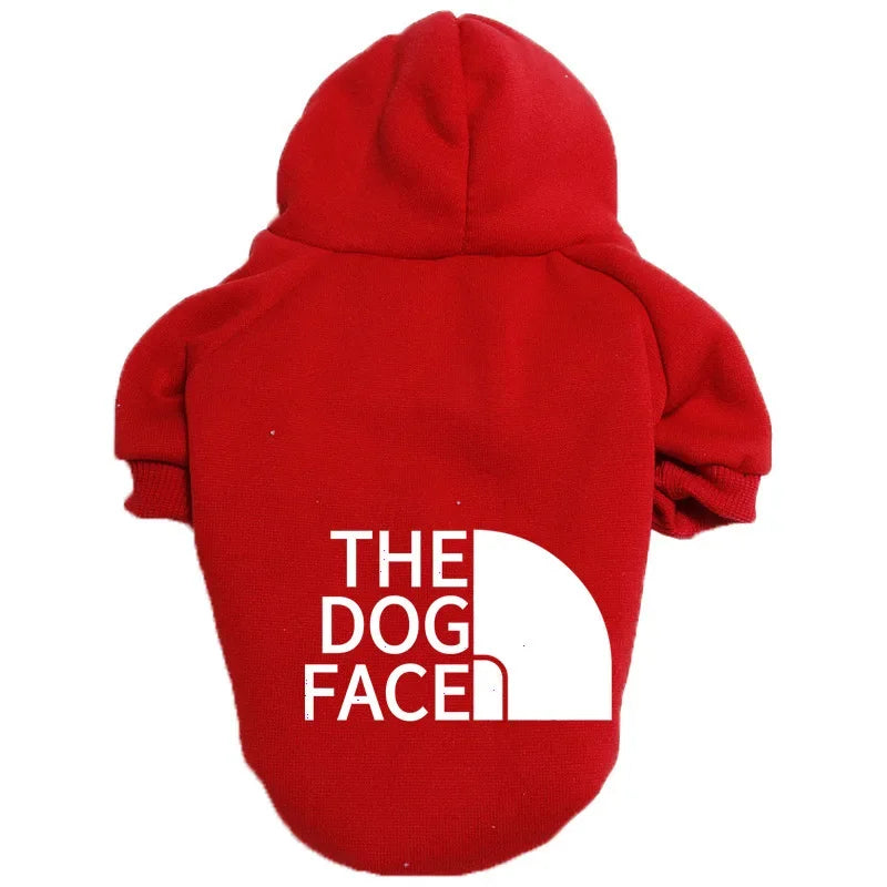 Sporty Dog Hoodie - Comfortable Polyester Jacket for Large Dogs