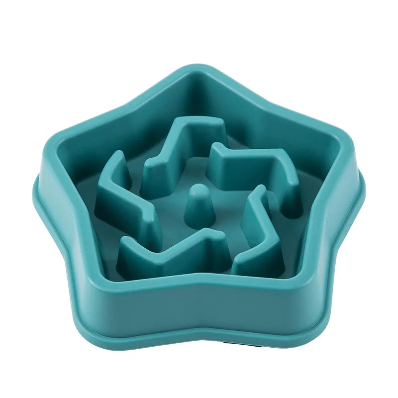 Slow Feeder Pet Bowl - Anti-Choking Design for Dogs & Cats