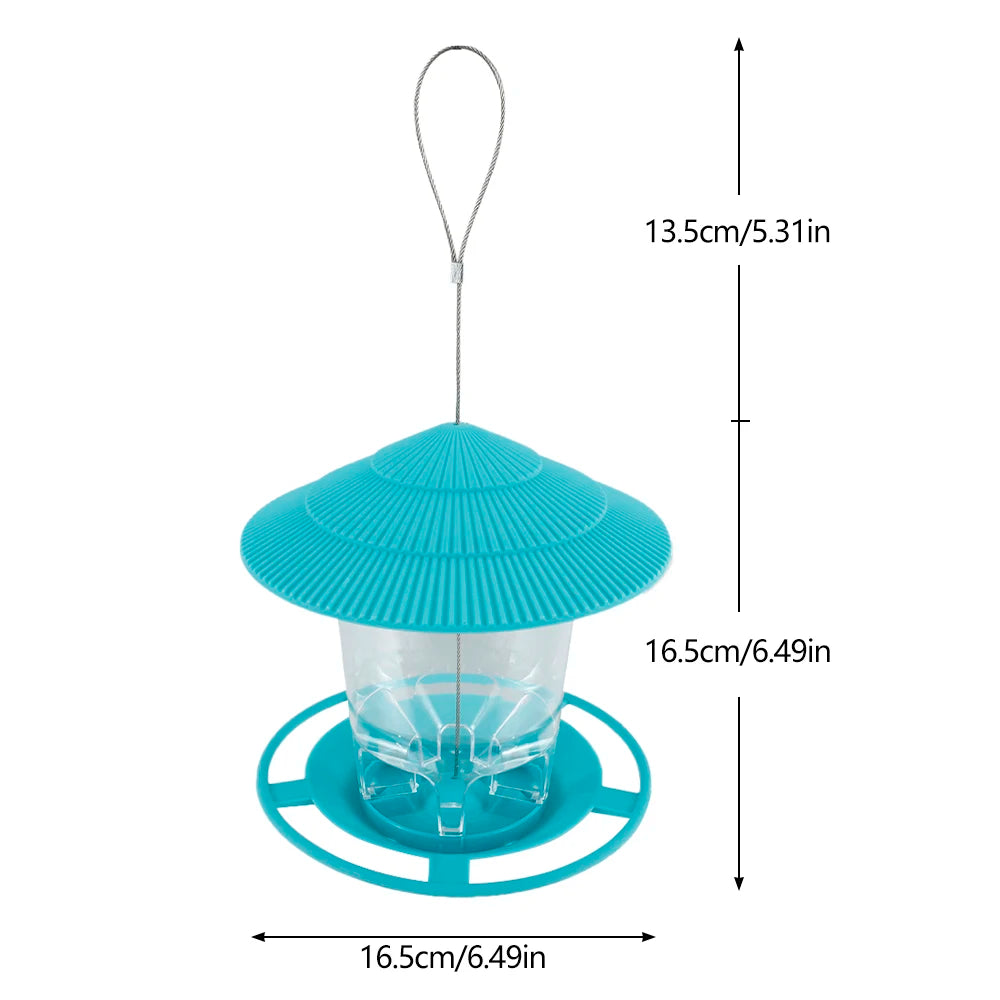 Automatic Bird Feeder - Outdoor Hanging Seed & Nut Dispenser